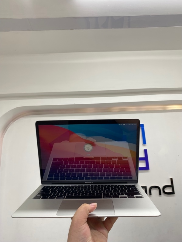 Macbook Air Retina 13inch 2020 - intel core i5 - 8/512 SSD - Màu bạc - Pin bình thường, chu kình sạc 420 - Ngoại hình 97% - Kèm sạc