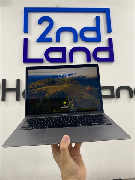 Macbook Air Retina 2020 - 13 inch - i3 Dual Core - 8/256GB - Màu xám - Pin bình thường chy kỳ sạc 489 - Ngoại hình 97% - Màn hồng nhẹ , cấn xước - Kèm sạc 1