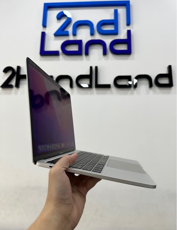 Macbook Pro 13inch M1 2020 - Chip M1 - Ram 8/256GB - MacOS 12.0.1 - Màu bạc - Màn ám hồng - Kèm sạc