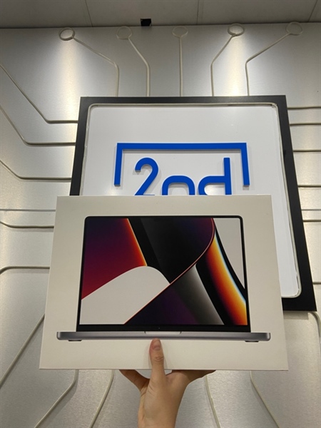 Macbook Pro 14 inch M1 Pro - 32GB / 512GB - Màu xám - Ngoại hình: 97% - FullBox