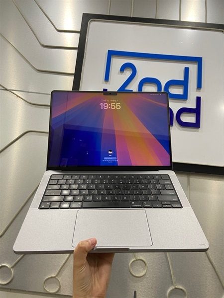Macbook Pro 14 inch M3 - 8/512GB - Pin 95% - Chu kì sạc 153 lần - Màu bạc - Ngoại hình: 98% - FullBox 1