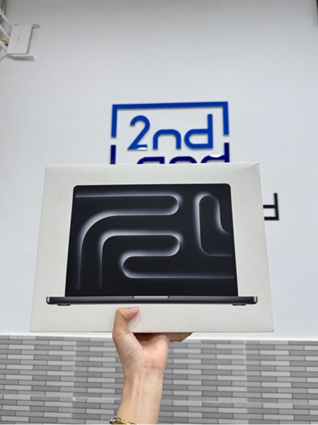 Macbook Pro 14inch M3 Pro - Màu xám - 18/512SSD - Pin 100 chu kì sạc 81 lần - Ngoại hình 98% - Màn ám viền nhẹ - Fullbox