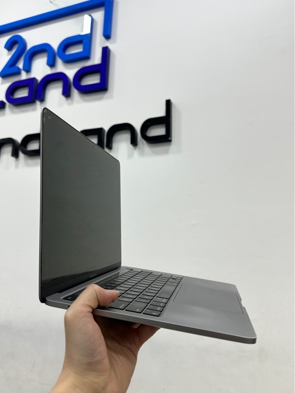 Macbook Pro M1 13inches - Ram 16/256GB - Pin 86% - Màu Space Gray - Ngoại hình 97% - Màn ám hồng viền - Kèm sạc (chân sạc hơi méo)