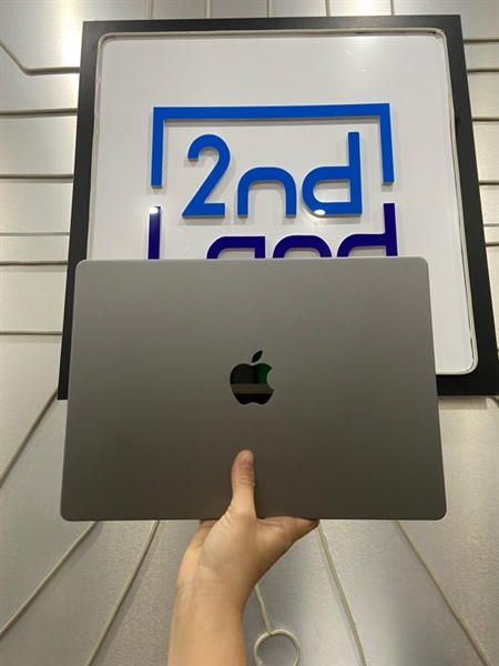 Macbook Pro M1 14 icnh 2021 - 32/500GB SSD - Màu xám - Ngoại hình: 97% - Màn viền ám xanh, màn trầy - FullBox 1