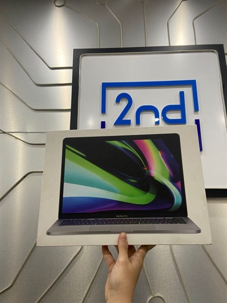 Macbook Pro M1 2020 13.3 inch - Ram 8/256GB - Pin bình thường - Chu kì sạc 155 lần - Màu bạc - Ngoại hình: 98% - Kèm Box + sạc 3