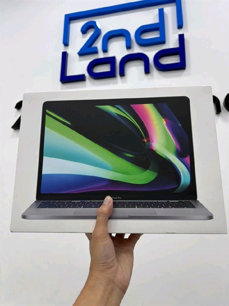 Macbook Pro M1 2020 - 8/256GB - Pin 87% - Màu xám - Ngoại hình 97% - Màn ám hồng - Fullbox 3