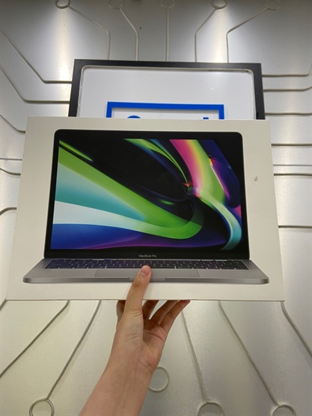 Macbook Pro M1 - Ram 8/256GB - Pin 84% - Chu kì sạc 555 lần - Màu bạc - Ngoại hình: 97% - Màn ám hồng viền vừa - FullBox