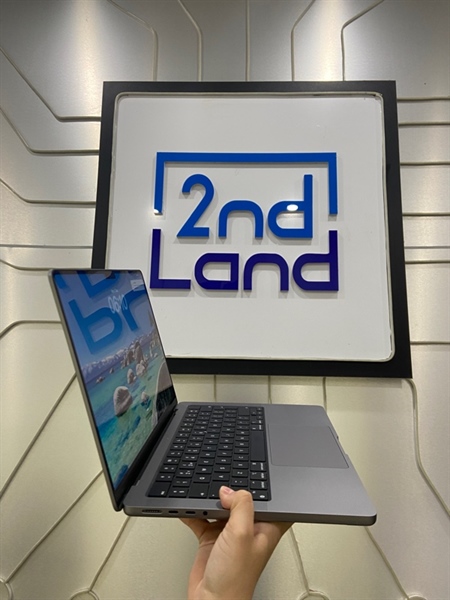 Macbook Pro M3 2023 14 inch - Ram 8/512GB SSD - Pin 90% - Màu xám - Chu kì sạc 189 lần - Dính MDM - Màu xám - Ngoại hình: 98% - Màn ám viền hồng vừa - Kèm sạc 2