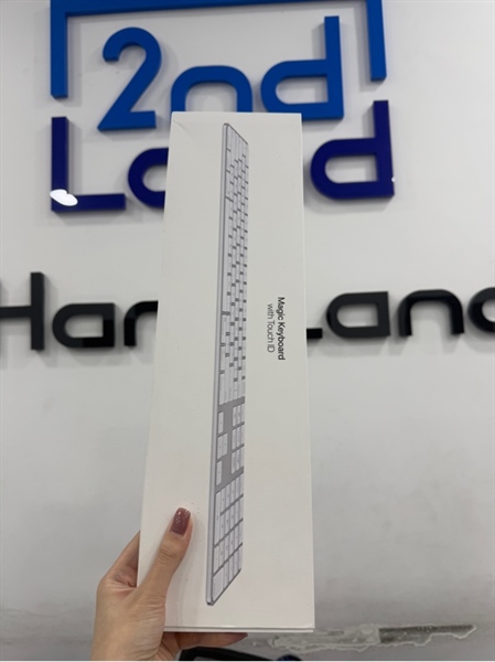 Magic Keyboard With Touch ID (A2520) - Màu trắng - Ngoại hình 98% - Kèm Box