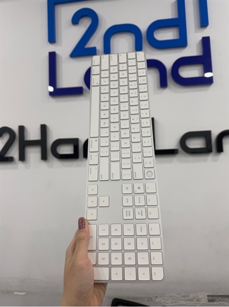 Magic Keyboard With Touch ID (A2520) - Màu trắng - Ngoại hình 98% - Kèm Box 1