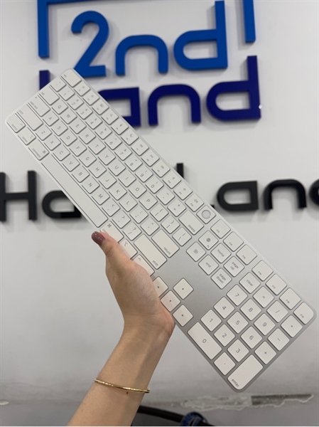 Magic Keyboard With Touch ID (A2520) - Màu trắng - Ngoại hình 98% - Kèm Box 2