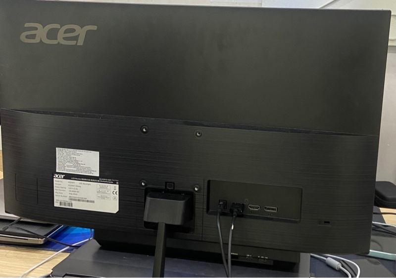 Màn hình Acer Nitro KG240Y M5 - 24 inch (FHD/IPS/180hz/1MS/ Freesync) - Màu đen - Ngoại hình: 98% - Chết 1 điểm pixel - Kèm Box + nguồn + HDMI 1