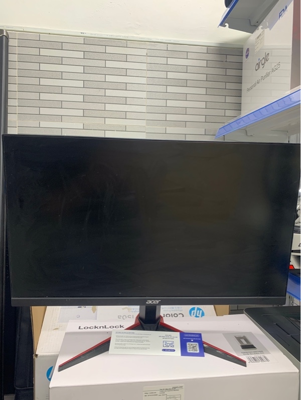 Màn hình Acer VG240Y - 24 inch - 75HZ - Màu đen - Ngoại hình: 97% - Màn ám vàng - Kèm nguồn