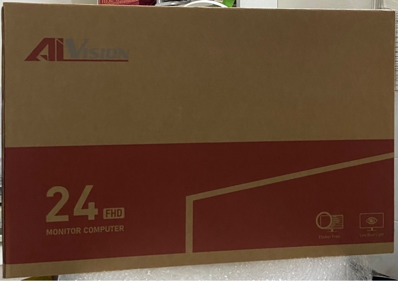 Màn hình Aivision V2407S - 24inch - Fullhd/ips/100hz - Màu đen - Ngoại hình: 98% - FullBox