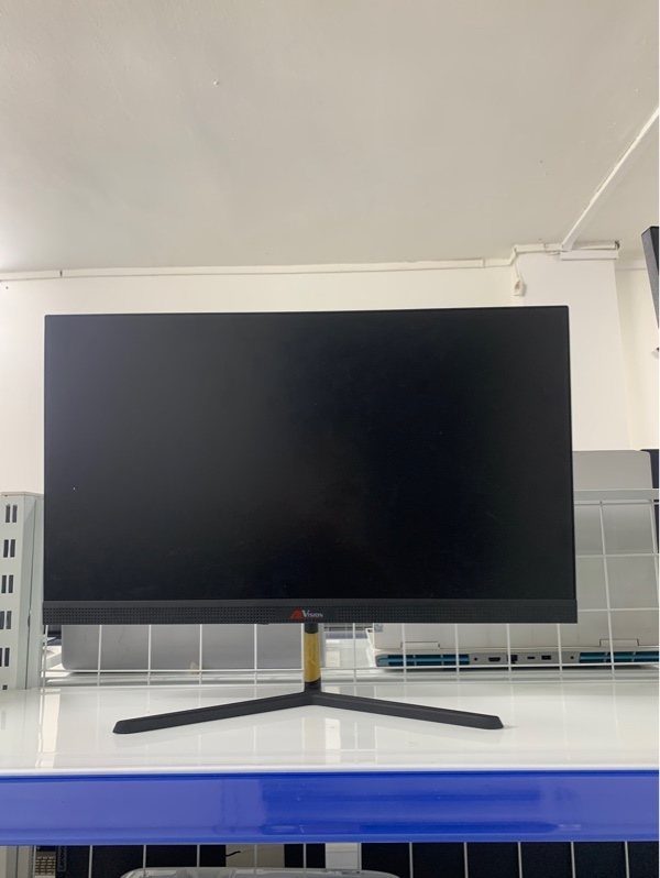 Màn hình Alvision A222FV - 22 inch - 100HZ - Màu đen - Ngoại hình: 98% - Màn ám hồng, thiếu ốc chân - Kèm nguồn