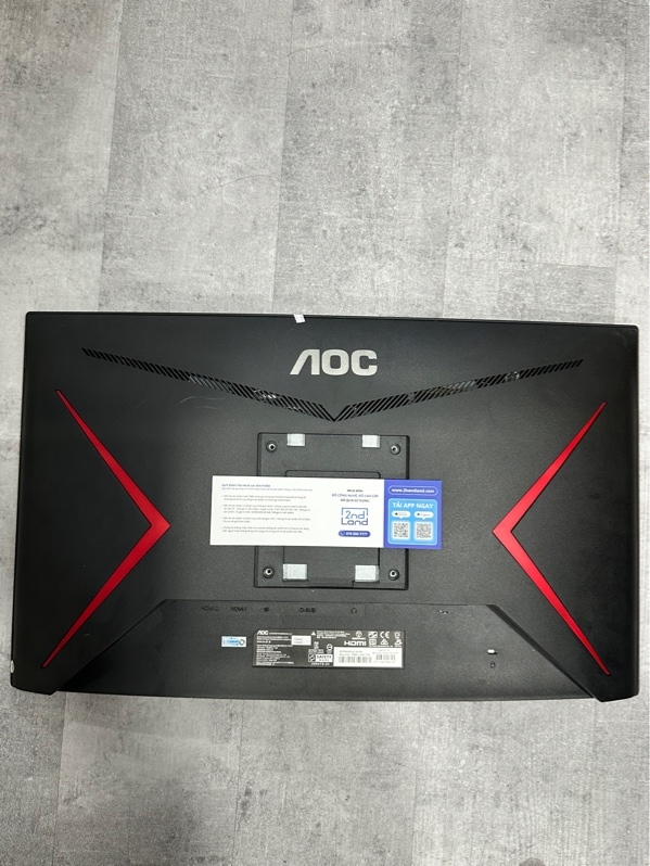 Màn hình AOC 24G2 - 24" IPS 144HZ - Màu đen -Ngoại hình : 98% - Màn ám hồng nặng - Kèm nguồn (không chân đế)
