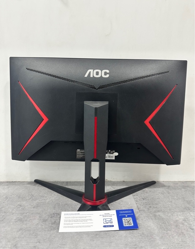 Màn hình AOC 24G2E/74 23.8inch/FHD/IPS/144Hz/1ms/250nits/HDMI+DP+audio/Freesync - Màu đen - Ngoại hình 97% - Kèm box + Nguồn