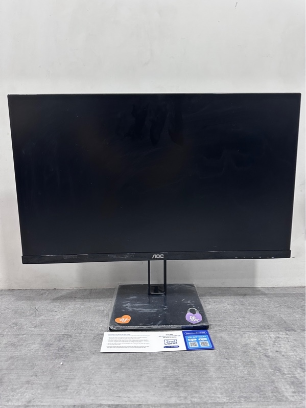 Màn hình AOC 24V2Q 24" IPS 75Hz - Màu đen - Ngoại hình 97% - Màn ám phản quang chết pixel nhẹ - Fullbox