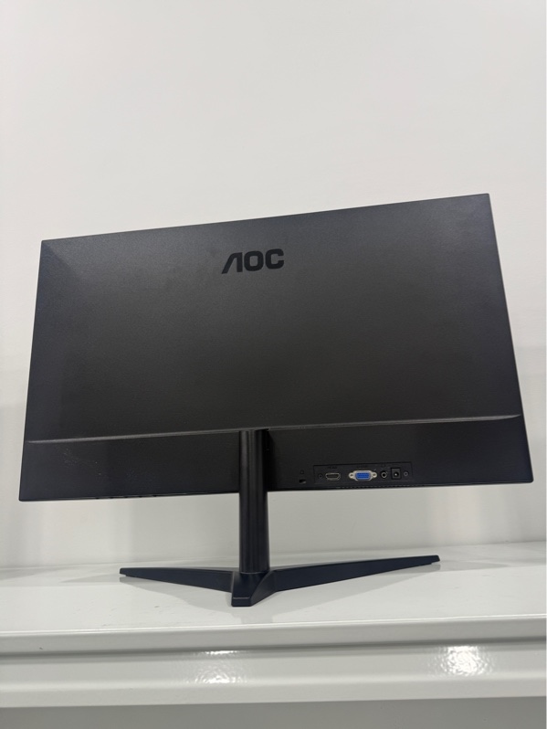 Màn hình AOC 27B1H - 27 inch - 75Hz - Màu đen - Ngoại hình 98% - Màn vàng viền , phản quang - Kèm nguồn