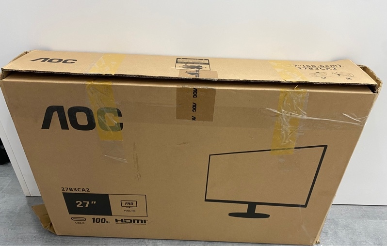 Màn hình AOC 27B3CA2/74 - 27inch - FullHD - 100HZ - Màu đen - Ngoại hình: 98% - Không nguồn không chân - Kèm Box