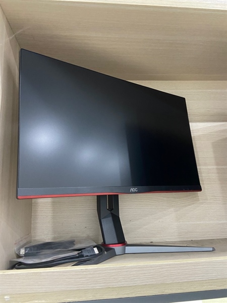 Màn hình AOC Gaming Monitor 24 inch - 24G2SP - 165hz - Màu đen - Ngoại hình: 98% - Màn trên ám đen viền - FullBox - Còn bảo hành Gearvn T10/2026