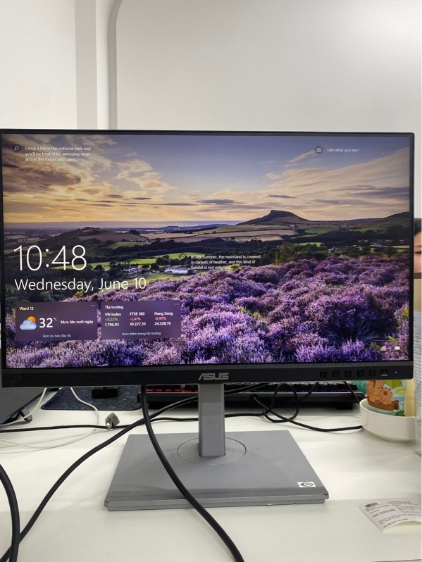 Màn hình ASUS ProArt PA247CV - 23.8inch/FullHD/IPS 75HZ - Màu đen - Ngoại hình 98% - Kèm nguồn