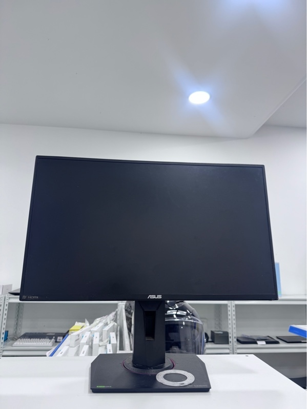 Màn hình ASUS TUF Gaming VG259QM - 24.5 inch - Fast IPS - Full HD - 280Hz - Màu đen - Ngoại hình 97% - Màn ám hồng viền, chân để lỏng thiếu ốc - Kèm box, 1 dây nguồn, 1 dây DP