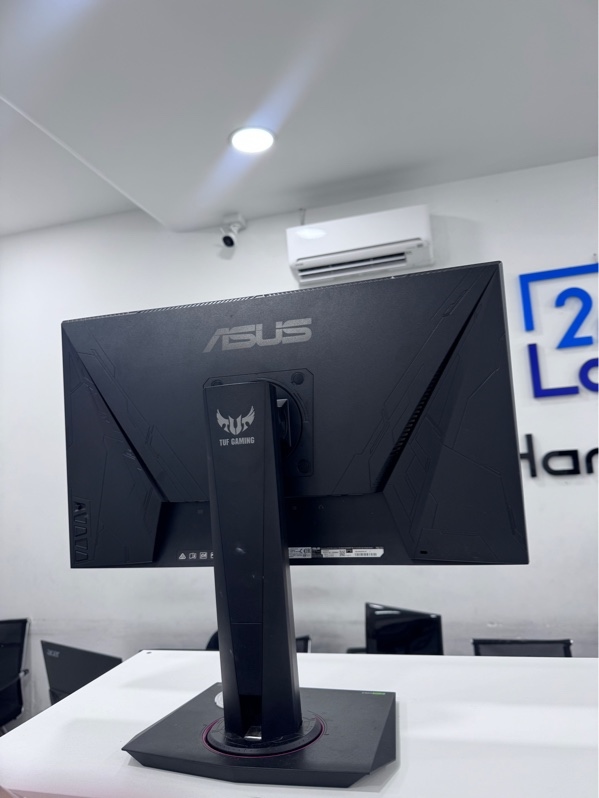 Màn hình ASUS TUF Gaming VG259QM - 24.5 inch - Fast IPS - Full HD - 280Hz - Màu đen - Ngoại hình 97% - Màn ám hồng viền, chân để lỏng thiếu ốc - Kèm box, 1 dây nguồn, 1 dây DP