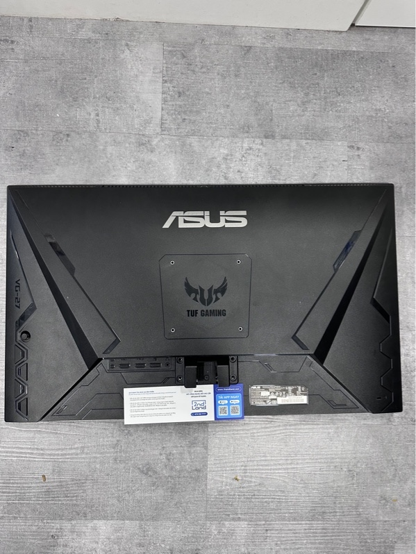 Màn hình Asus TUF Gaming VG279Q1A 27 inch, FullHD, 165Hz (máy chỉ hiện 144) - Màu đen - Ngoại hình 97% - Kèm nguồn + dây DP (Không có chân)