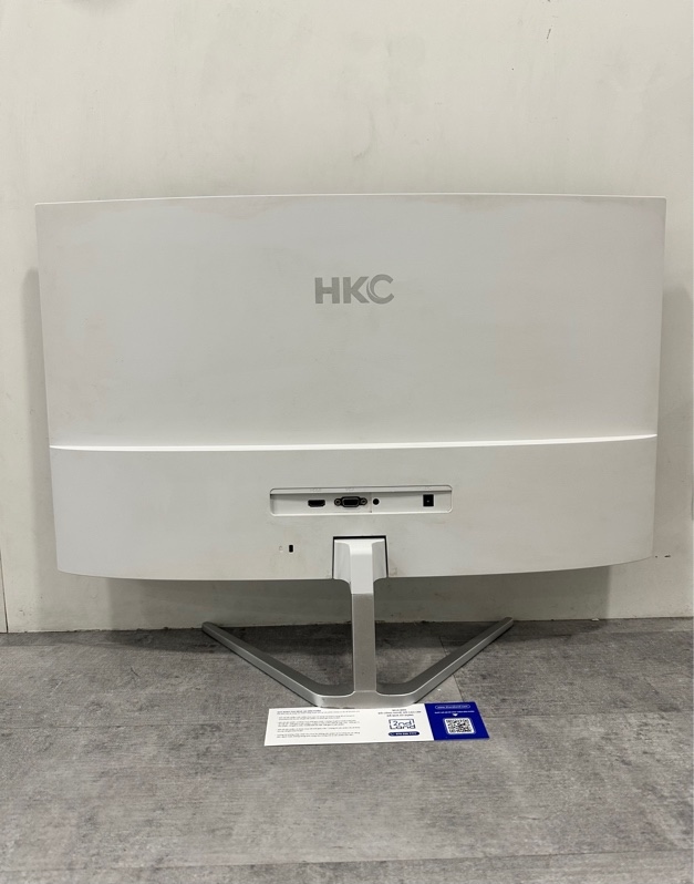 Màn Hình Cong HKC 2 M27A9X 27Inch Full HD 75Hz - Màu trắng - Ngoại hình 97% - Màn ám phản quang bụi trong - Kèm nguồn + HDMI