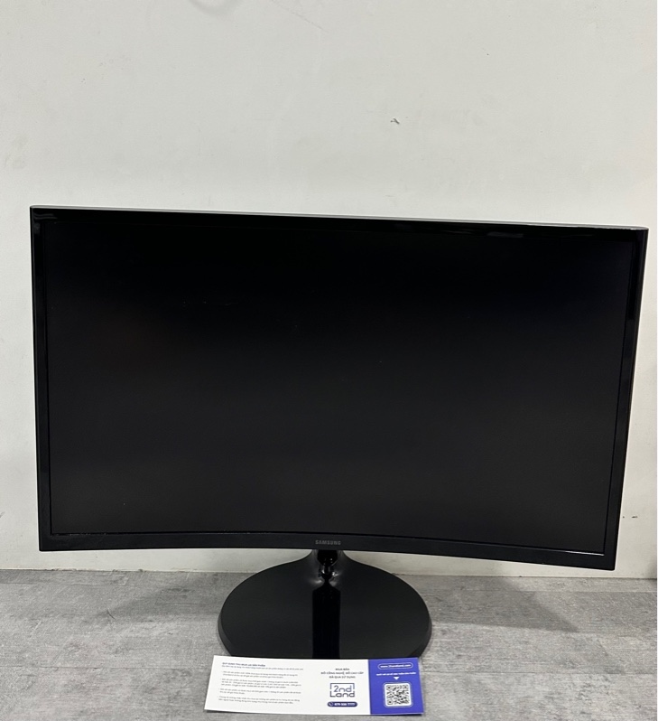 Màn hình cong Samsung LS24C360EAEXXV 24 inch (FHD/VA/75Hz/4ms/FreeSync) - Màu đen - Ngoại hình 97% - Kèm box + Chân đế + Nguồn