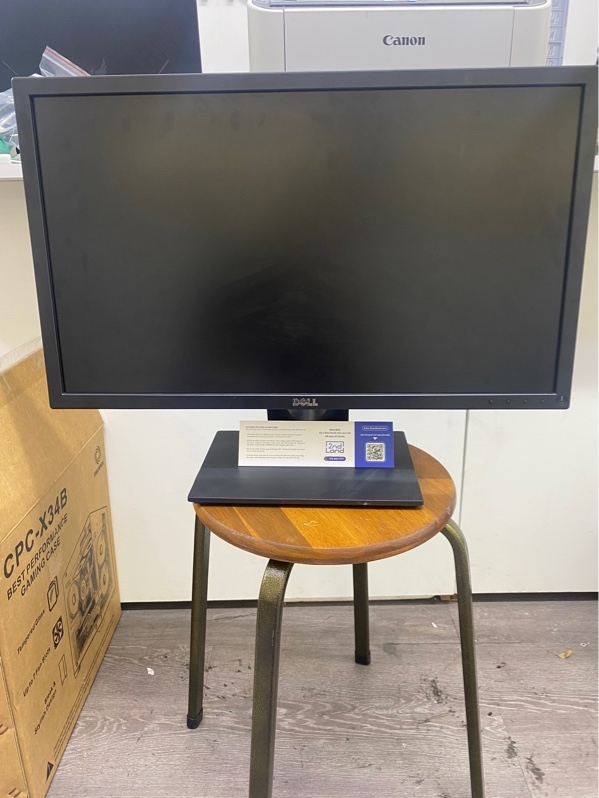 Màn hình Dell-model E2417H - FullHD, 24inch/60Hz/IPS - Màu đen - Ngoại hình 97% - Hồng viền - Kèm nguồn, dây VGA
