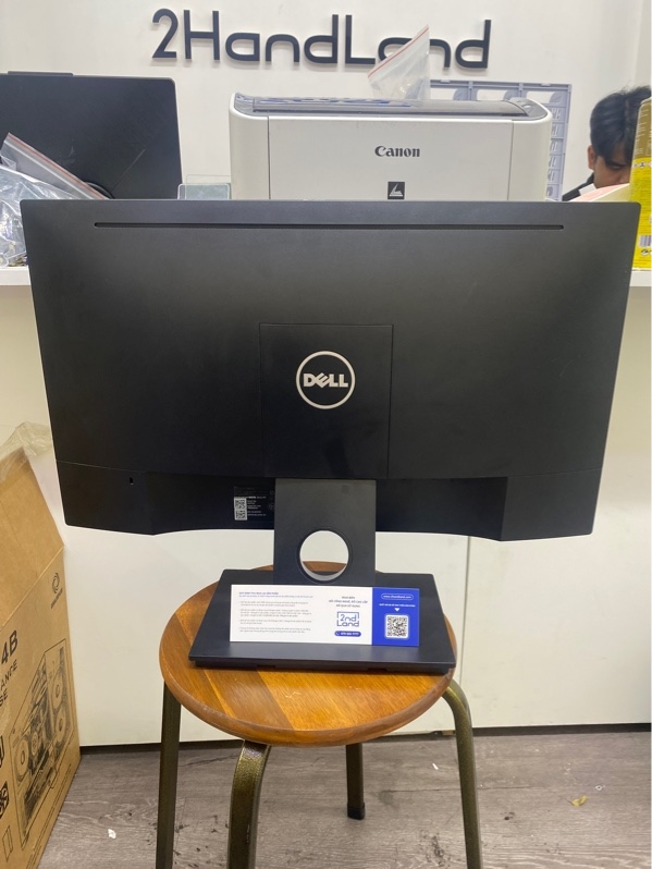 Màn hình Dell-model E2417H - FullHD, 24inch/60Hz/IPS - Màu đen - Ngoại hình 97% - Hồng viền - Kèm nguồn, dây VGA