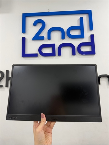 Màn hình di động Asus Zen Screen - Model MB1690K - 60Hz - Màu đen - Ngoại hình 98% - Màn ám vàng , tối viền dưới - Kèm 1 cáp C-C , 1 HDMI mini 1