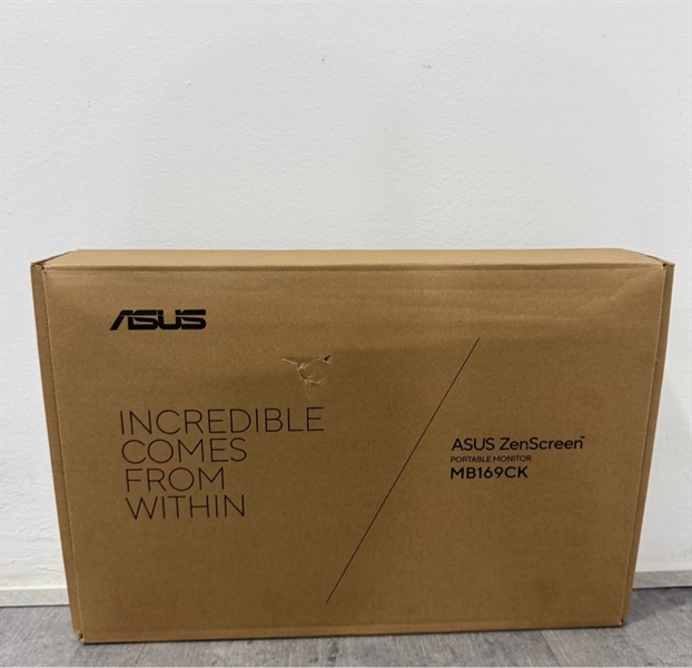 Màn hình di động ASUS ZenScreen MB169CK 16 inch (FHD/IPS/60HZ/5MS) - Màu đen - Ngoại hình 98% - Kèm box + Dây nguồn + HDMI 3