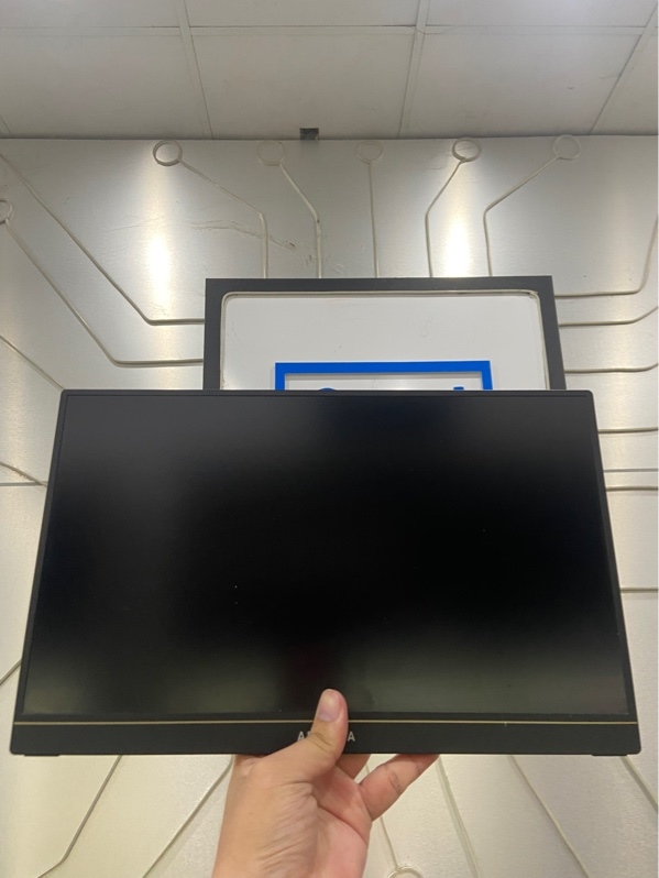 Màn hình di động Gaming ARZOPA Z1FC Gray 16.1 inch - 144Hz 1080P FHD - Màu đen - Ngoại hình: 97% - Màn ám hồng nhiều - Kèm Box + dây kết nối