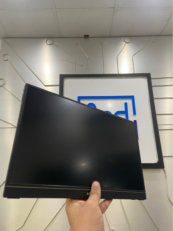 Màn hình di động Gaming ARZOPA Z1FC Gray 16.1 inch - 144Hz 1080P FHD - Màu đen - Ngoại hình: 97% - Màn ám hồng nhiều - Kèm Box + dây kết nối