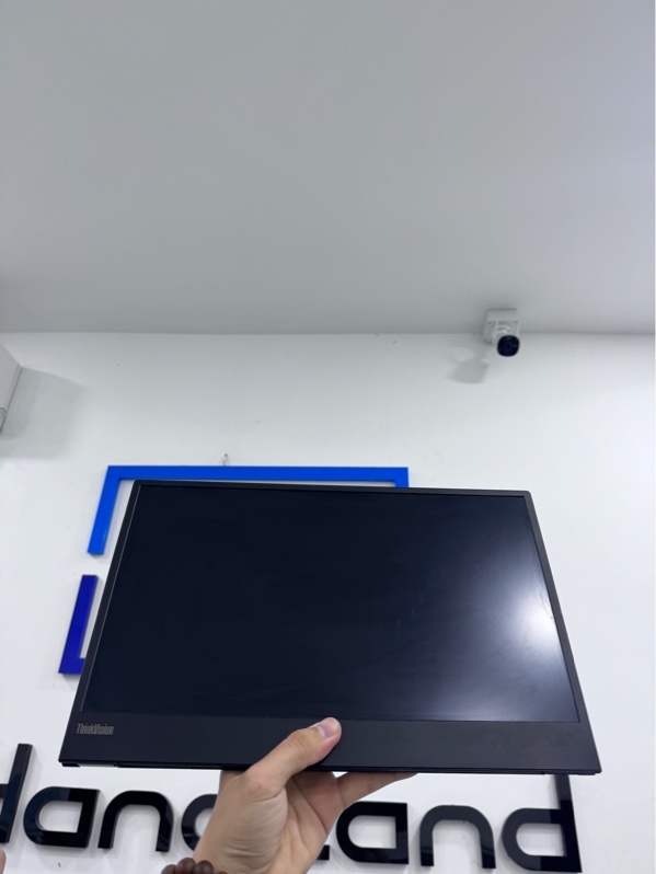 Màn hình di động Lenovo ThinkVision M15 - FullHD - Màu đen - Ngoại hình 98% - Đế trầy xước - Kèm 1 dây Thunderbold