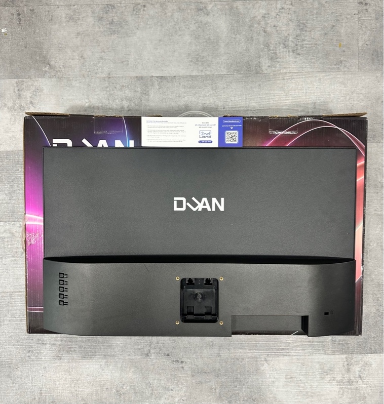 Màn hình Duan DT-IP25F18 25 inches-180Hz-FHD - Màu đen - Ngoại hình 97% - Màn ám bầm nhẹ - Kèm box + HDMI + Nguồn + Chân đế thiếu ốc