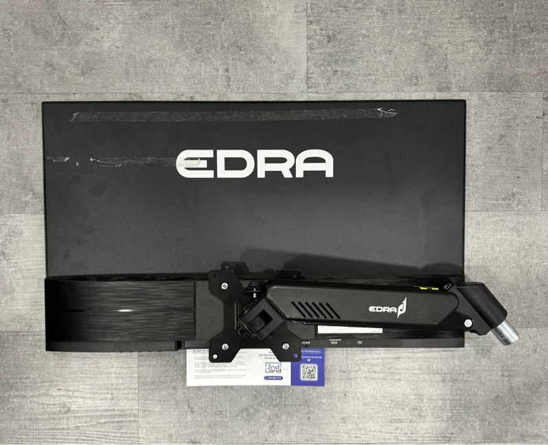 Màn hình E-Dra EGM24F120PV 24 inch, FullHD, 120Hz - Màu đen - Ngoại hình 97% - Dính keo nhiều - Kèm box ( không chân đế) + Nguồn + HDMI + Arm