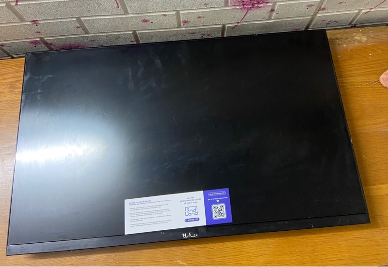 Màn hình Game Unikoon - HH27FH0903 - 165HZ - Màu đen - Ngoại hình: 97% - 144HZ giật chớp, màn ám hồng viền nặng, 1 chấm đen bầm, không chân - Kèm nguồn - không bảo hành