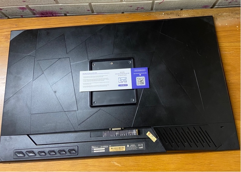 Màn hình Game Unikoon - HH27FH0903 - 165HZ - Màu đen - Ngoại hình: 97% - 144HZ giật chớp, màn ám hồng viền nặng, 1 chấm đen bầm, không chân - Kèm nguồn - không bảo hành 1