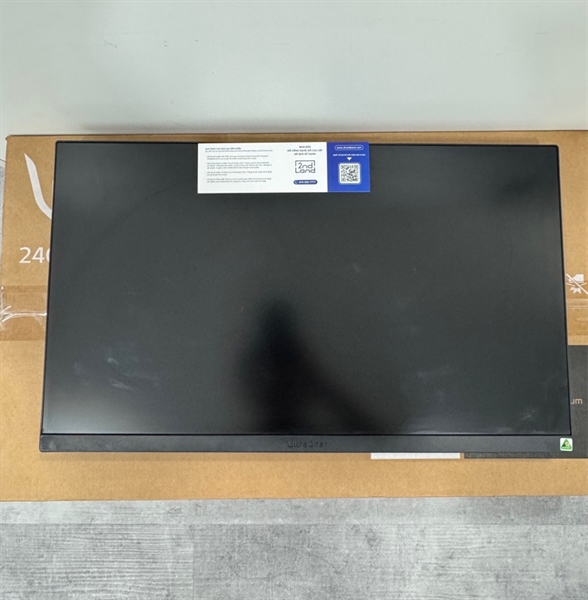 Màn hình Gaming LG UltraGear 24GQ50F 24 inch (FHD/VA/165Hz/1ms/FreeSync) - Màu đen - Ngoại hình 98% - Box - Kèm sạc + Chân đế 1