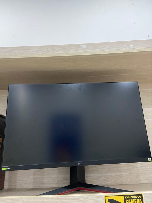 Màn hình gaming LG UltraGear 27GP750-B - 240Hz - FullHD - Màu đen - Ngoại hình: 98% - Màn ám xanh viền nhẹ - Kèm nguồn