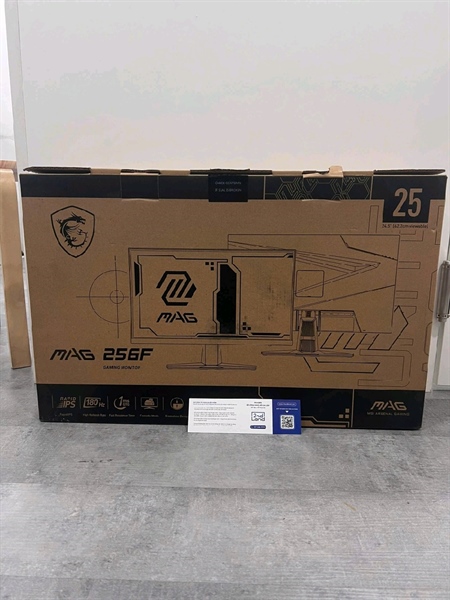 Màn hình Gaming MSI MAG 256F 25 inch (FHD/IPS/180HZ/1MS) - Màu đen - Ngoại hình 98% - Fullbox 2
