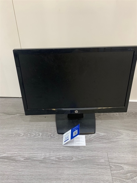 Màn hình HP 19Us Monitor - Màu đen - Ngoại hình: 97% - Màn trầy, ám hồng nặng - Body
