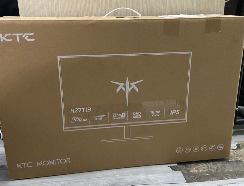 Màn hình KTC H27T13 - 2K/100hz/ips - Màu đen - Ngoại hình: 98% - FullBox