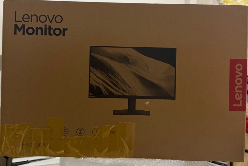 Màn hình Lenovo Monitor 27 inch - L27QE - 100hz - Màn 2K - Màu đen - Ngoại hình: 98% - FullBox - Còn bảo hành T3/2029