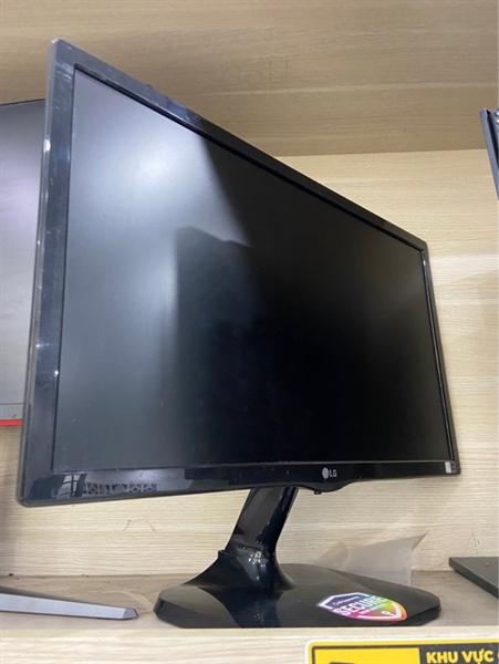 Màn hình LG 22M47D-P - Fullhd - 60HZ - TN - Màu đen - Ngoại hình: 97% - Màn trầy, viền ám vàng, vài đốm phản quang - Kèm chân, nguồn, dây hdmi-vga