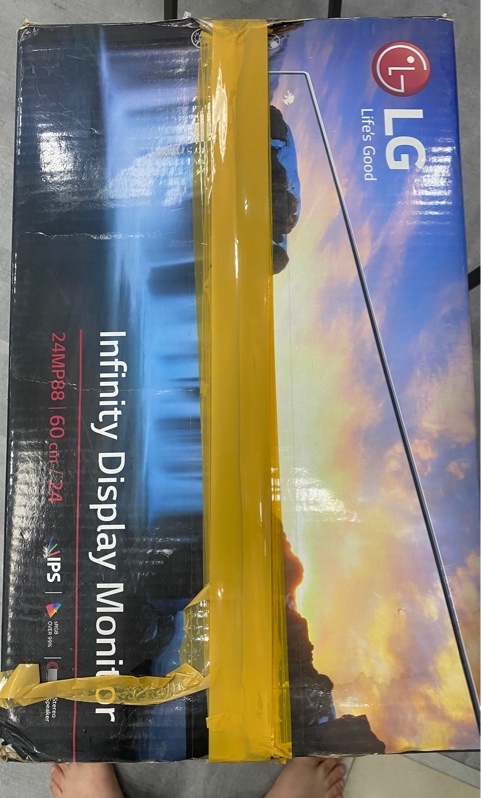 Màn hình LG 24MP88HM-S - 24 inch - 60HZ - Màu trắng - Màn ám hồng, ố vàng - FullBox